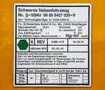 gleisbau/763485/anschriftentafel-technologietraeger-d-hob-2500-iv-d-hob Anschriftentafel Technologietr�ger D-HOB 2500 IV (D-HOB 4.0), Schweres Nebenfahrzeug-Nr. D-SBAU 99 80 9427 020-9. 

Abgestellt am 07.07.2019 beim ICE-Bahnhof Montabaur.
