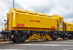 Der Drehhobel D-HOB 2500 IV (D-HOB 4.0) der Schweerbau ist am 07.07.2019 beim ICE-Bahnhof Montabaur abgestellt.