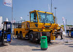 Zweiwege-Fahrzeug (Rangierfahrzeug) TERBERG / ZAGRO Truck RR 282 mit automatischer Rangierkupplung (RK 900) wurde auf der Messe “transport logistic 2019“ in München (hier 05.06.2019)