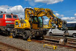 Liebherr Zweiwegebagger A 922 Rail Litronic) mit Abstützpratzen, Kleinwagen Nr.